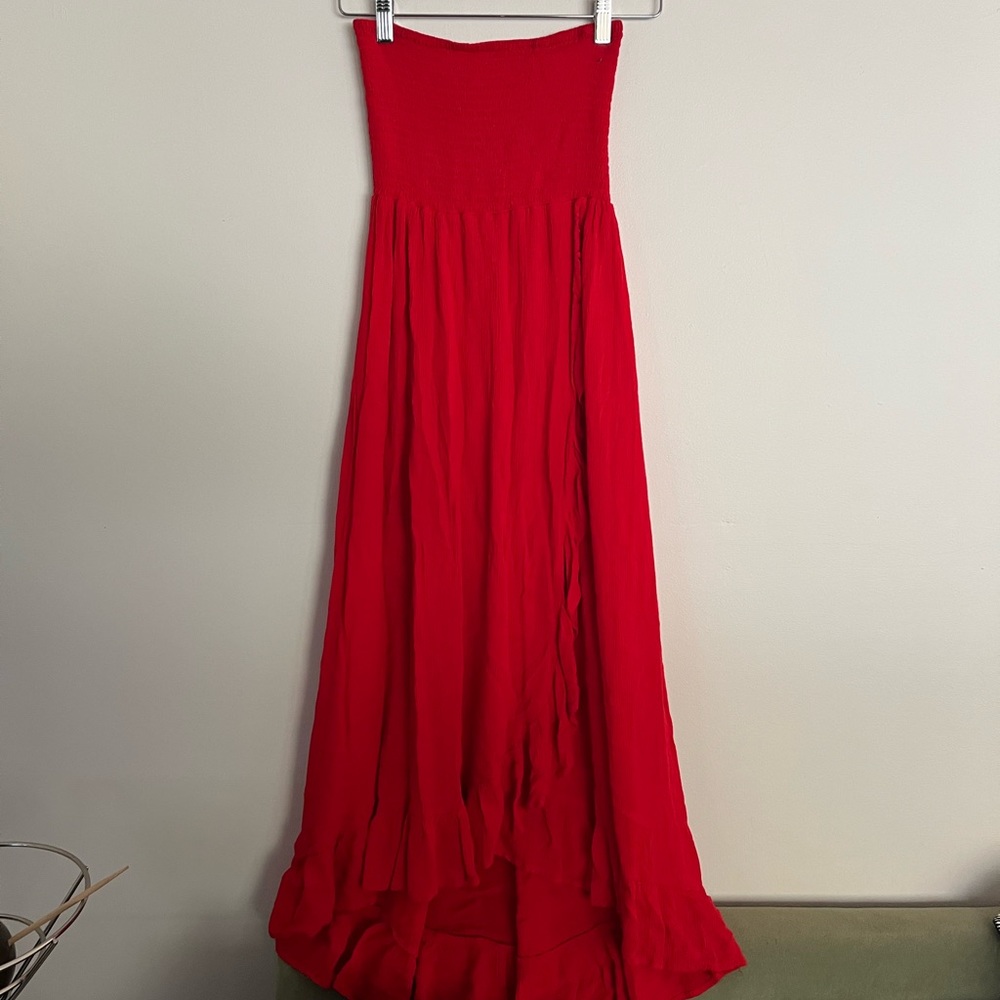 Strapless Dress